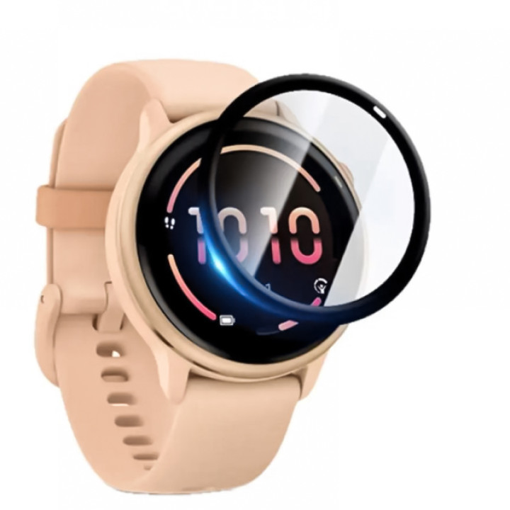 Протиударне захисне скло SoftGlass Full Cover PMMA для Garmin Vivoactive 6​, Black