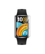 Захисне скло для смарт - годинників Huawei Band 11 Pro з рамкою для поклейки