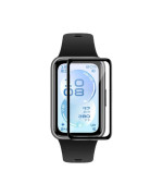 Противовдарное защитное стекло SoftGlass Full Cover PMMA для Huawei Band 11 Pro, Black