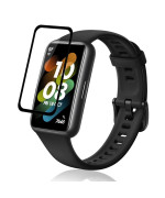 Противоударное защитное стекло SoftGlass Full Cover PMMA для Huawei Band 7, Black