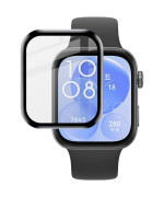 Протиударне захисне скло SoftGlass Full Cover PMMA для Huawei Watch Fit 3, Black