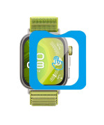 Защитное стекло HD Clear для смарт-часов Huawei Watch Fit 4 Pro с рамкой для поклейки