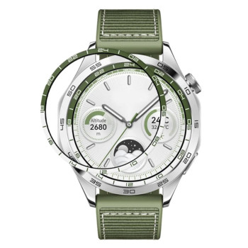 Противоударное защитное стекло SoftGlass Full Cover PMMA для Huawei Watch GT 4 46mm, Green