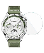 Захисне скло HD Clear для смартгодинників Huawei Watch GT 4 46mm з рамкою для поклейки