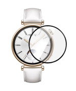 Противоударное защитное стекло SoftGlass Full Cover PMMA для Huawei Watch GT 5 Pro 46mm, Black