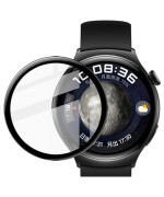 Противоударное защитное стекло SoftGlass Full Cover PMMA для Huawei Watch GT 5 41mm, Black