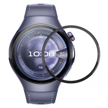 Противоударное защитное стекло SoftGlass Full Cover PMMA для Huawei Watch 5 46mm, Black