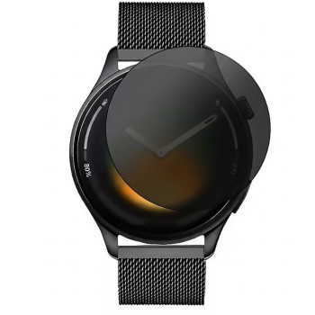 Защитное стекло Privacy для смартчасов OnePlus Watch 3 / OPPO Watch X2