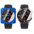 Защитное стекло для смарт - часов OnePlus Watch 3 / Oppo Watch X2 с рамкой для поклейки