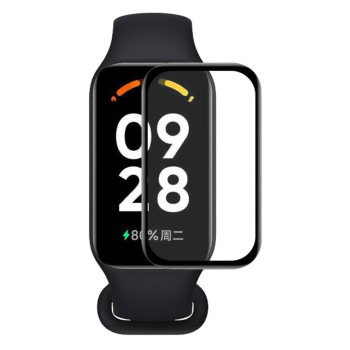 Захисне скло SoftGlass Full Cover для смартгодинників Xiaomi Redmi Band 2, Black