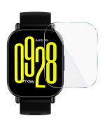 Защитное стекло HD Clear для смарт-часов Redmi Watch 5 Active с рамкой для поклейки