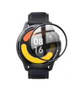 Защитное стекло SoftGlass Full Cover для смарт-часов Xiaomi Watch S1 Active, Black