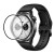 Противоударное защитное стекло SoftGlass Full Cover PMMA для Xiaomi Watch S4, Black