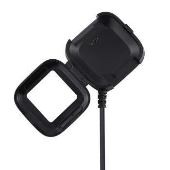 Зарядное устройство (док-станция с кабелем) для смарт-часов Fitbit Versa, Black