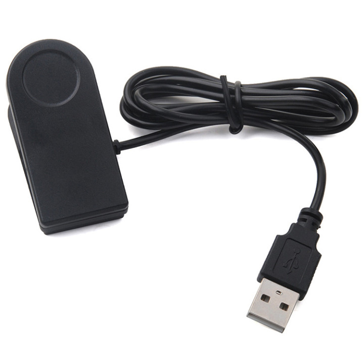Зарядний пристрій USB для годинника Garmin Lily / Forerunner 230 / Approach S20, Black
