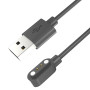 USB зарядний кабель для Haylou Solar Lite 1m, Black