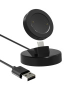 Зарядний пристрій (док-станція з кабелем) для смартгодинників Honor Watch 5 / 4 / GS4 / GS 3 1m, Black