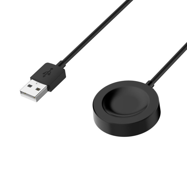 Зарядний пристрій USB для часов Huawei Watch GT 4 41мм / GT 4 46мм 2A 1м, Black