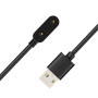 Зарядний пристрій USB для смарт-годинників Huawei Band 6 / 7 / 8 1м, Black