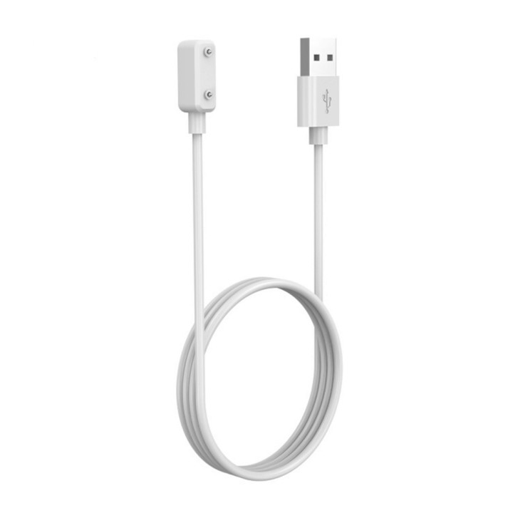 Зарядний пристрій USB для часов Oppo Band 2 1м, White