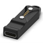 Адаптер для зарядки смартгодинників Polar Ignite 3 / Grit X2 Pro Type-C Female, Black