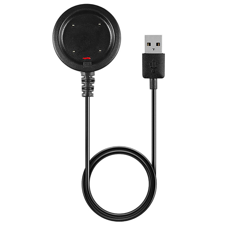 Зарядний пристрій USB для часов Polar Vantage V2 / Vantage M / Polar GRIT X / Polar Ignite 1A 1м, Black