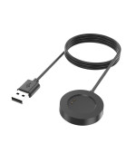 USB кабель-зарядка для смарт-годинників Realme Watch 3 Pro 5V / 1A / 1m, Black