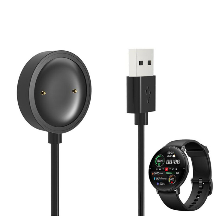 Зарядний пристрій USB для часов Xiaomi Mibro Lite, Black