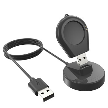 Зарядное USB устройство (док-станция с кабелем) для смарт-часов Xiaomi Watch S3 / S2 5V 1A, Black