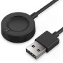 USB кабель-зарядка для смартчасов Fossil Gen 6 / Gen 5 1м, Black