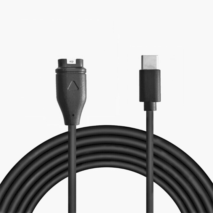 Type-C кабель зарядки для Garmin Forerunner 245 / 935 / 945 Fenix 5 / 5X / 6 / 6S Pro 1м