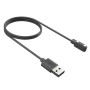 USB кабель-зарядка для Haylou Solar Plus RT3 0.6м, Black