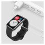 USB кабель-зарядка для Huawei Watch Fit / Watch Fit 2 / Watch Fit Mini / Band 6 / Band 6 Pro / Band 7 / Kid`s Watch 4X / Honor Band 6 /  Watch ES 1м, White
