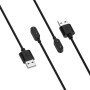 USB кабель-зарядка для Huawei Watch Fit / Watch Fit 2 / Watch Fit Mini / Band 6 / Band 6 Pro / Band 7 / Kid`s Watch 4X / Honor Band 6 /  Watch ES, 1м