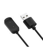 Магнитное зарядное устройство Epik USB для часов Amazfit T-Rex, GTR / GTS 1 м, Black