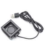 Магнитное зарядное устройство USB кабель для смартчасов Amazfit Bip S / 1S 1м, Black
