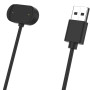 Магнітний зарядний пристрій USB кабель для смартгодинників Amazfit GTR 4 / GTS 4 / T-Rex 2 1м, Black