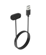 Магнитное зарядное устройство USB кабель для смартчасов Amazfit Pop GTR2 / Zepp e / GTS2 1м, Black