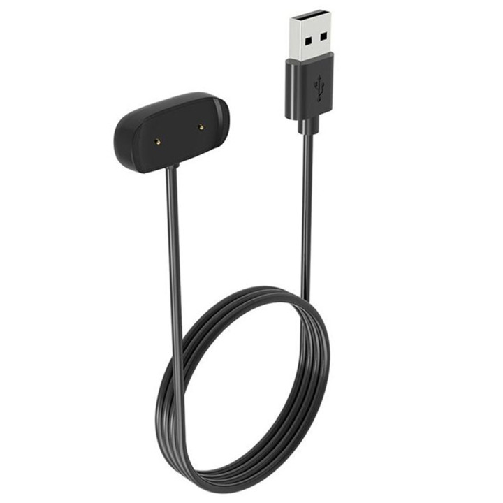 Магнітний зарядний пристрій USB кабель для смартгодинника Amazfit Pop GTR2 / Zepp e / GTS2 1м, Black