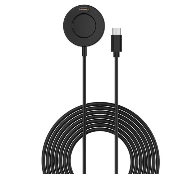 USB кабель-зарядка для годинника Garmin Venu X1 / Forerunner 570 / Forerunner 970, Black