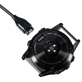 USB кабель-зарядка для часов Garmin Forerunner 165, Black