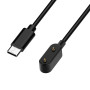Type-C кабель зарядка для смартгодинників Huawei Band 10 / Band 9 / Band 8 1м, Black