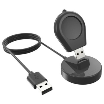 Зарядний пристрій USB + зарядна підставка для Xiaomi Watch S4 / S3, Black