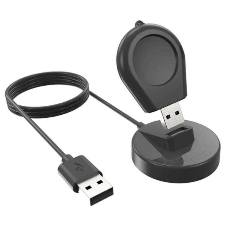 Зарядний пристрій USB + зарядна підставка для Xiaomi Watch S4 / S3, Black