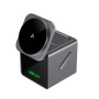 Беспроводное зарядное устройство для ACEFAST E34 Desktop 3-in-1 22.5 W, Gray