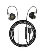 Проводные вакуумные наушники ACEFAST L11 с разъемом Type-C, Black