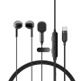 Проводные  наушники ACEFAST L12 с разъемом Type-C, Black
