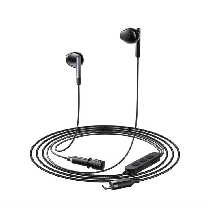Проводные  наушники ACEFAST L12 с разъемом Type-C, Black