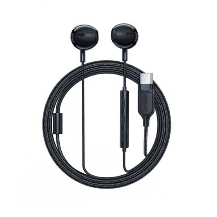 Проводные  наушники ACEFAST L2 с разъемом Type-C, Black
