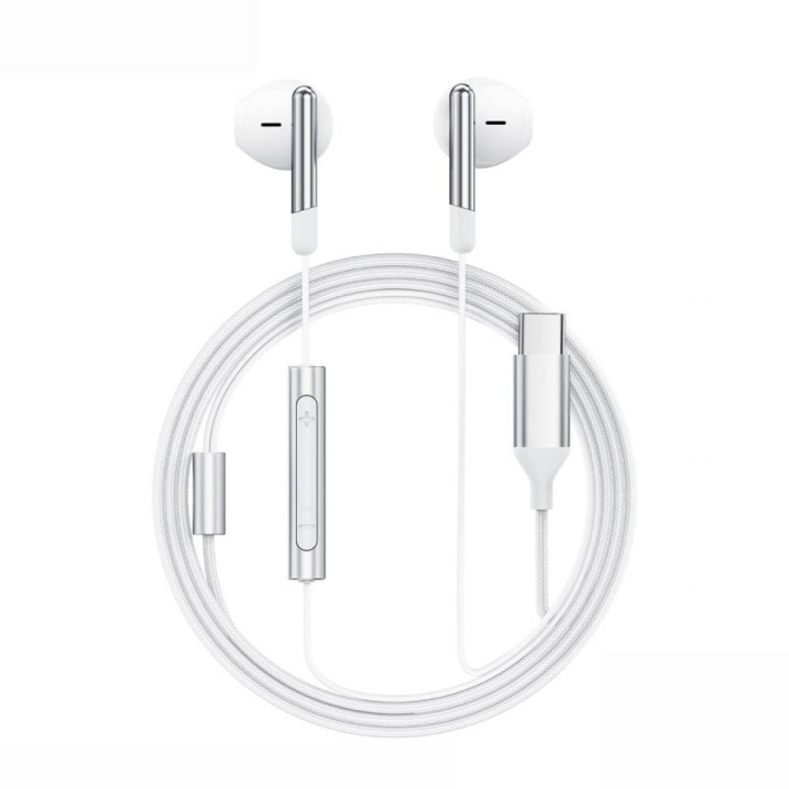 Проводные  наушники ACEFAST L3 с разъемом Type-C, White